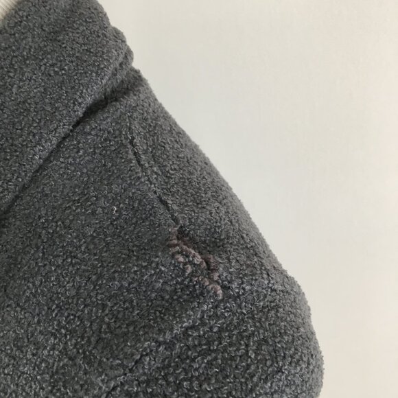 BAREFOOT DREAMS Dark Gray Bamboo Chic Lite Knit Open Front Cardigan - Picture 11 of 11